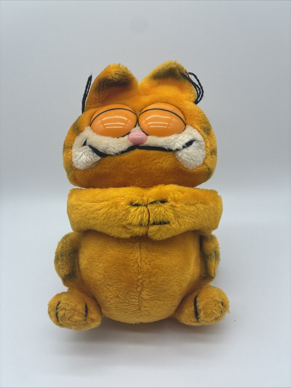 Vintage Garfield 1978 collectible Hugging Plush 12" RARE HTF Dakin & Co